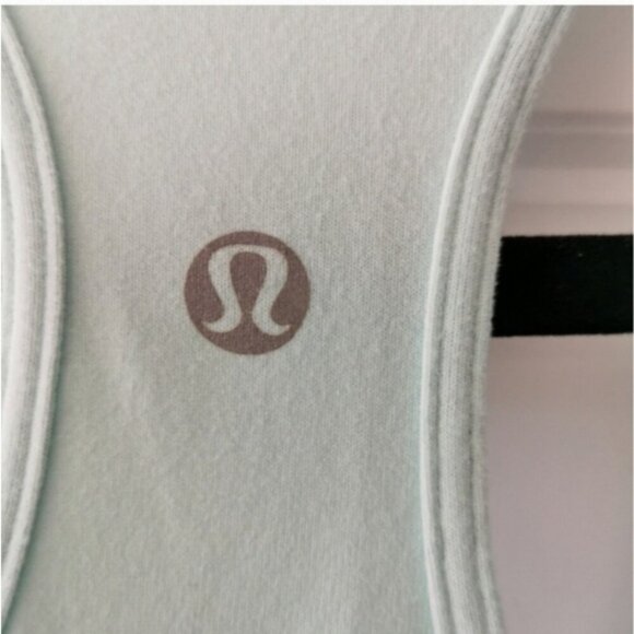 Lululemon  Racer Back Aqua Blue Tank Top - Picture 5 of 8
